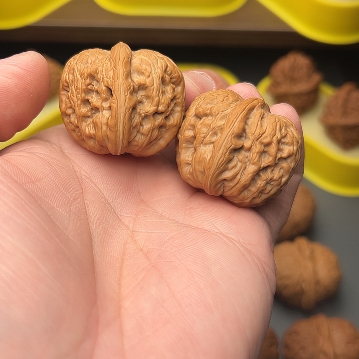 文玩核桃把件38尺全品练手对元宝