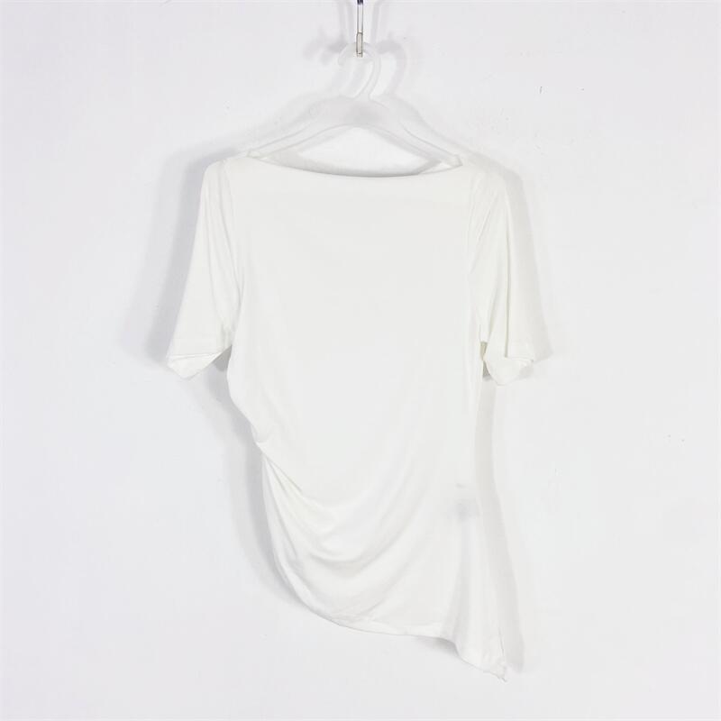 【77衣橱】KS0543精品女装上衣短袖T恤气质轻奢【红人上新】K