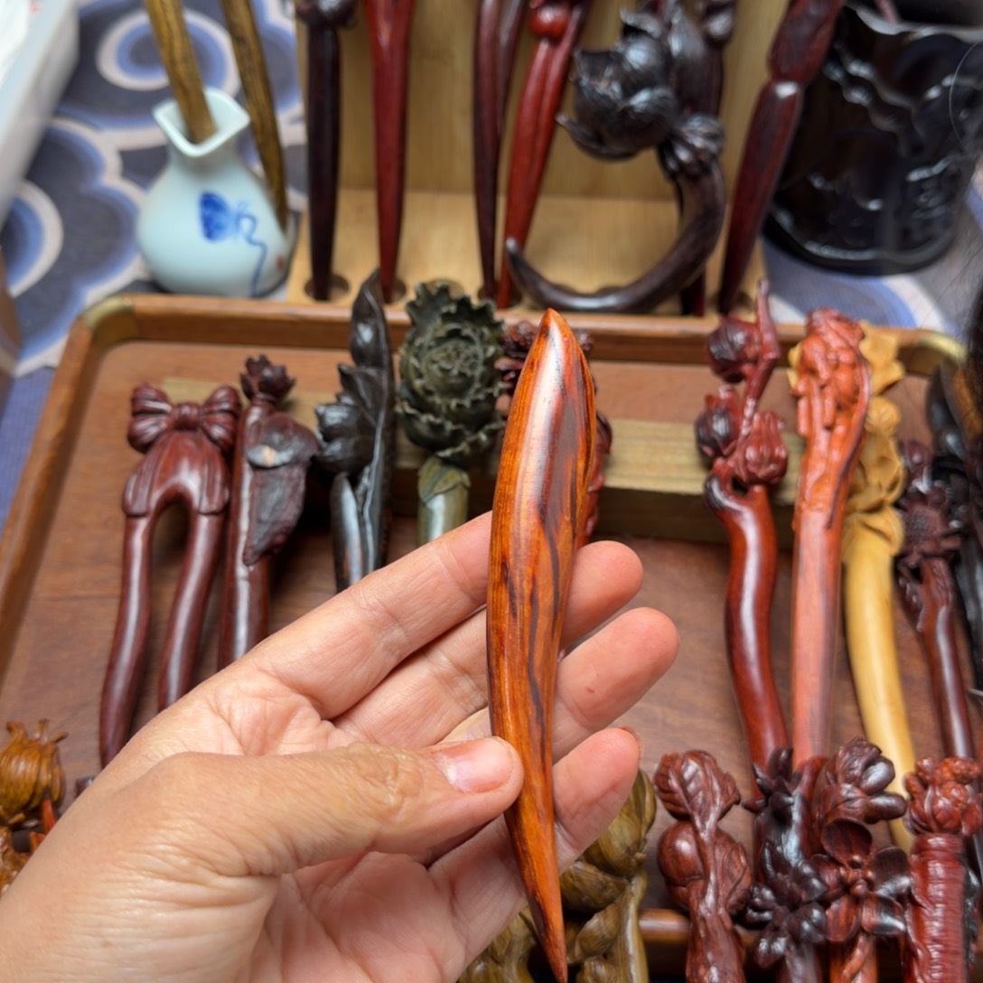 苏***蓉檀香紫檀（小叶紫檀）小叶紫檀随行手工簪