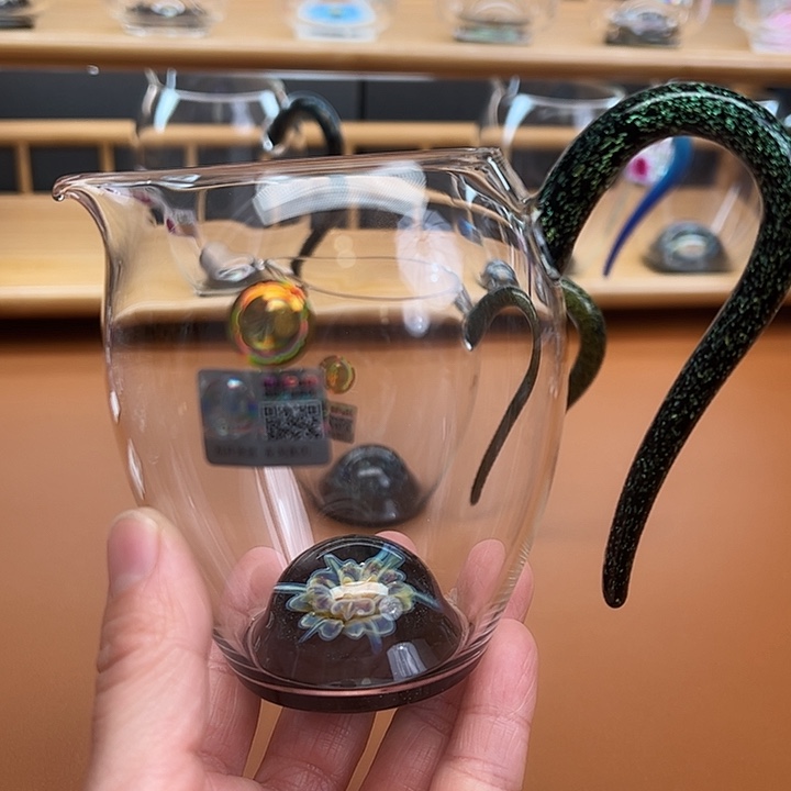 陌***雨手柄款水晶玻璃星悦