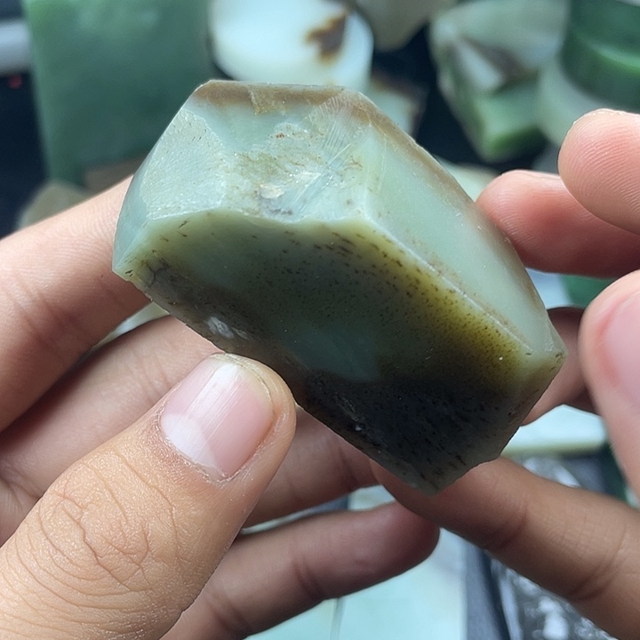 和田玉未镶嵌戒指