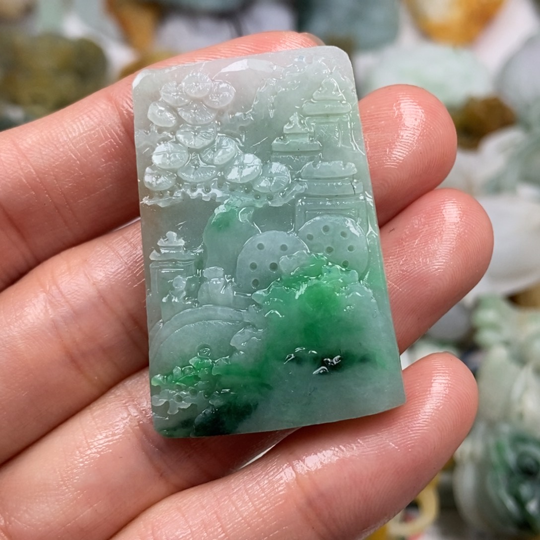 定制翡翠未镶嵌翡翠