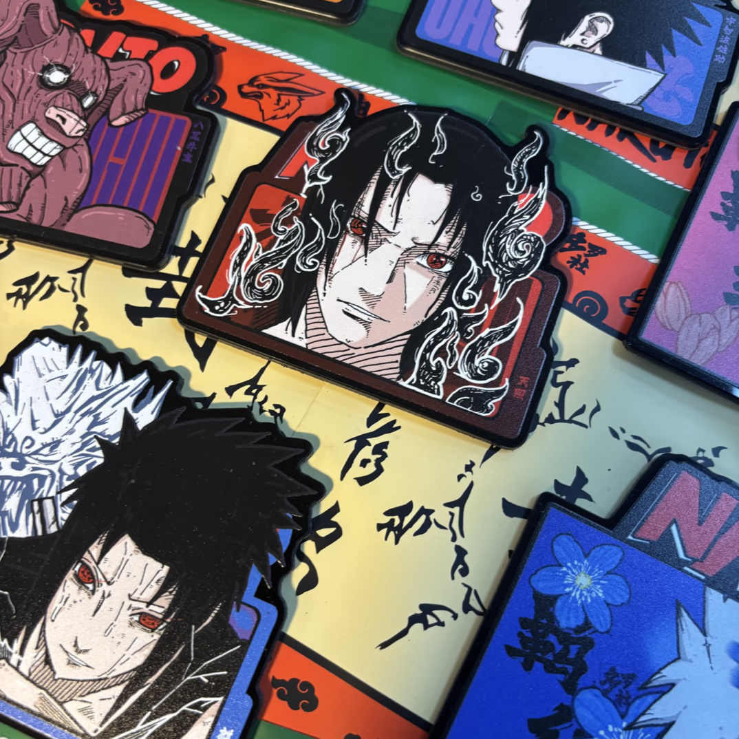 【多罗社】艺术家KK动漫二创火影忍者NARUTO 火影冰箱贴 摆件