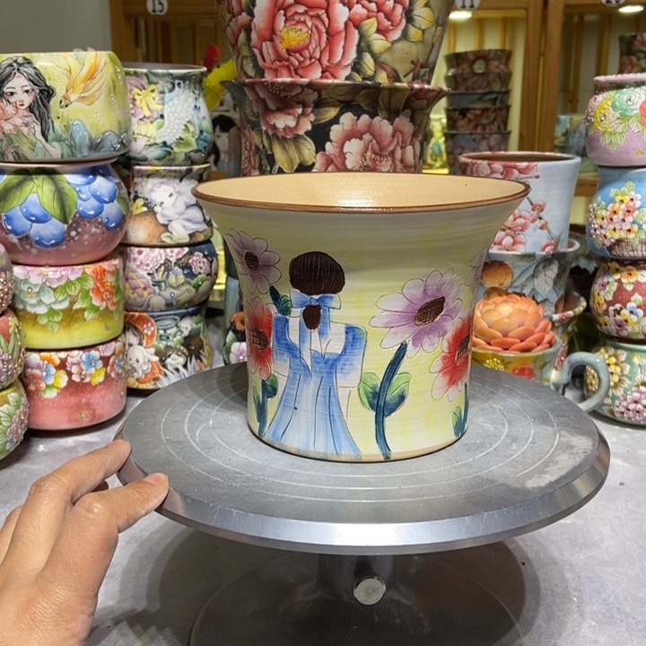 景德镇艺术手绘作品