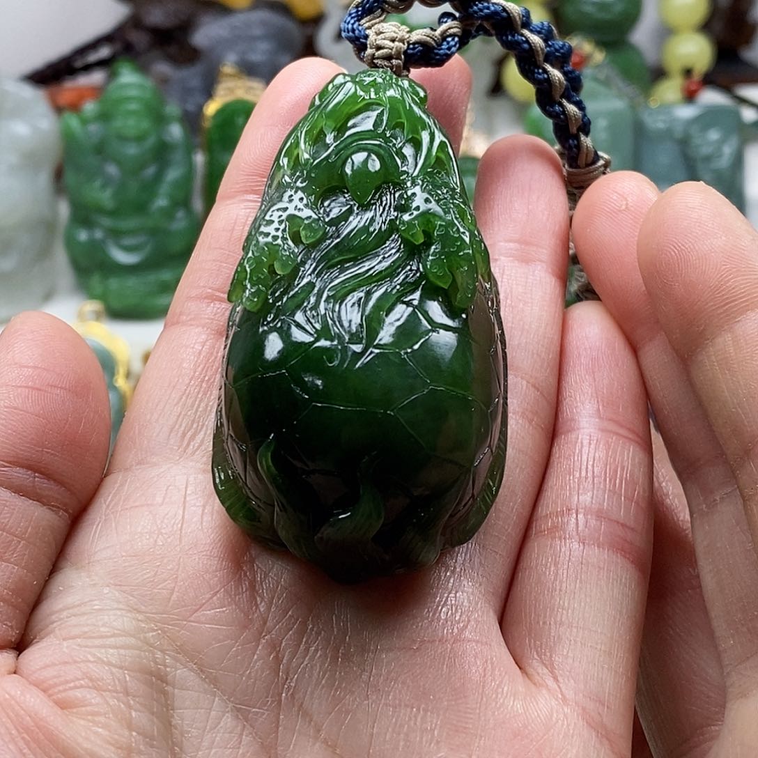 和田玉手把未镶嵌