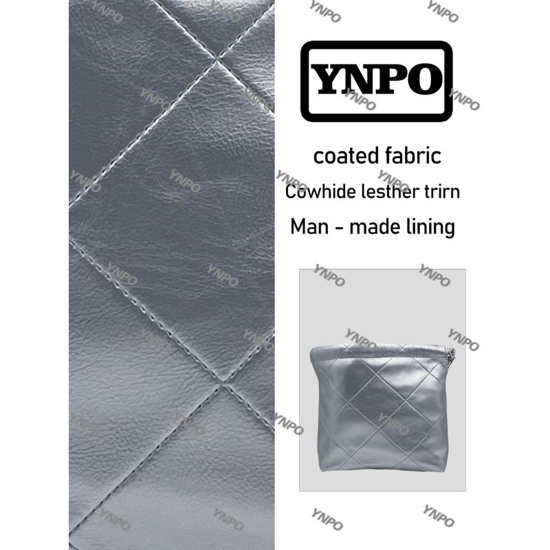 时尚潮流打造真皮女士包链腋链条包0125菱格袋银色大垃圾袋