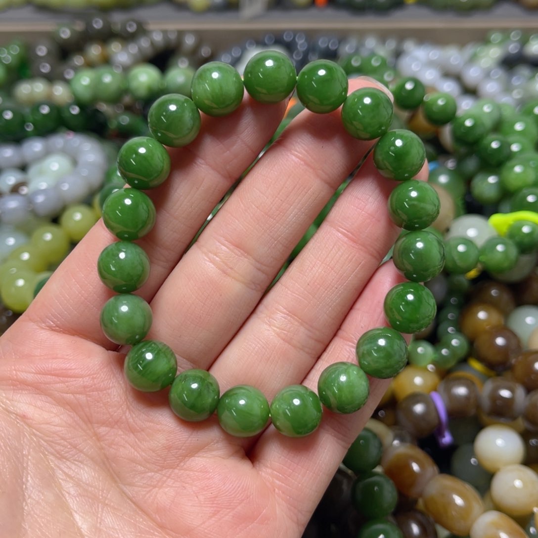 和田玉手链未镶嵌