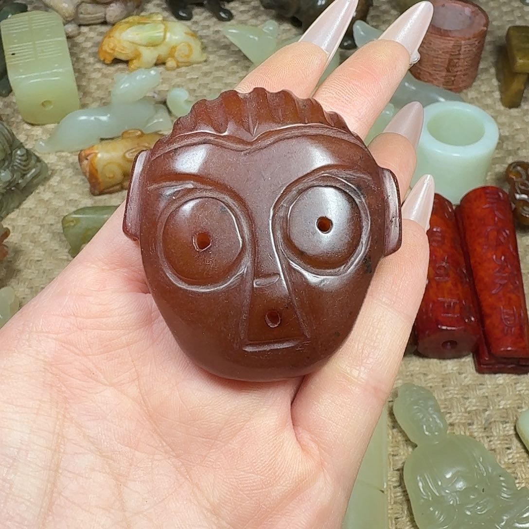 白玉菩提吊坠挂件