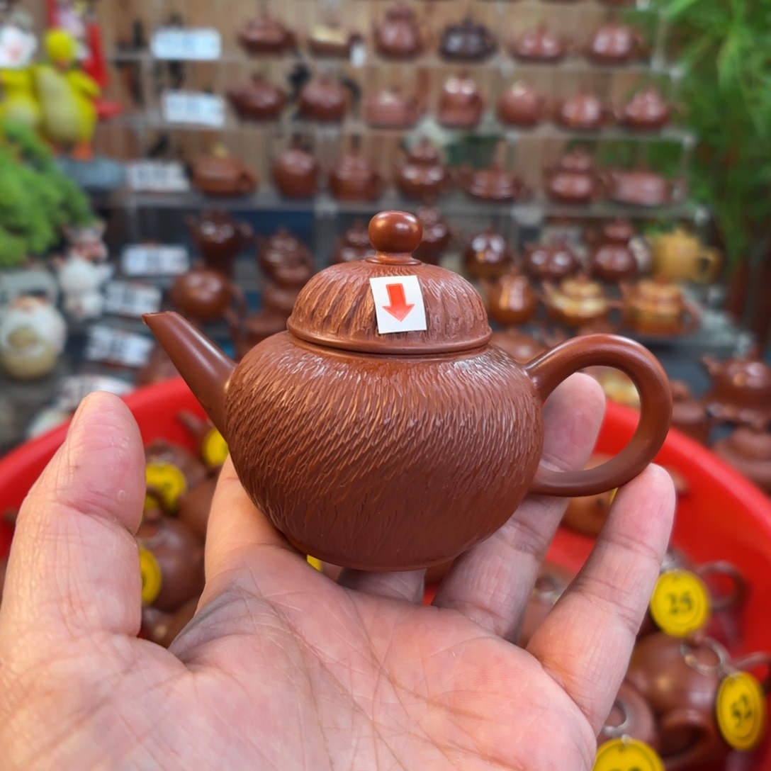 小***武茶壶朱泥朱泥茶壶微瑕110