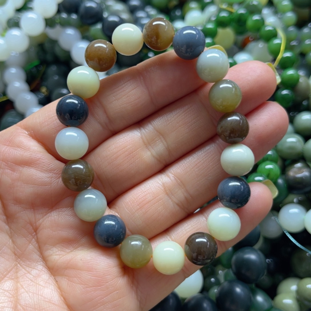 和田玉手链未镶嵌