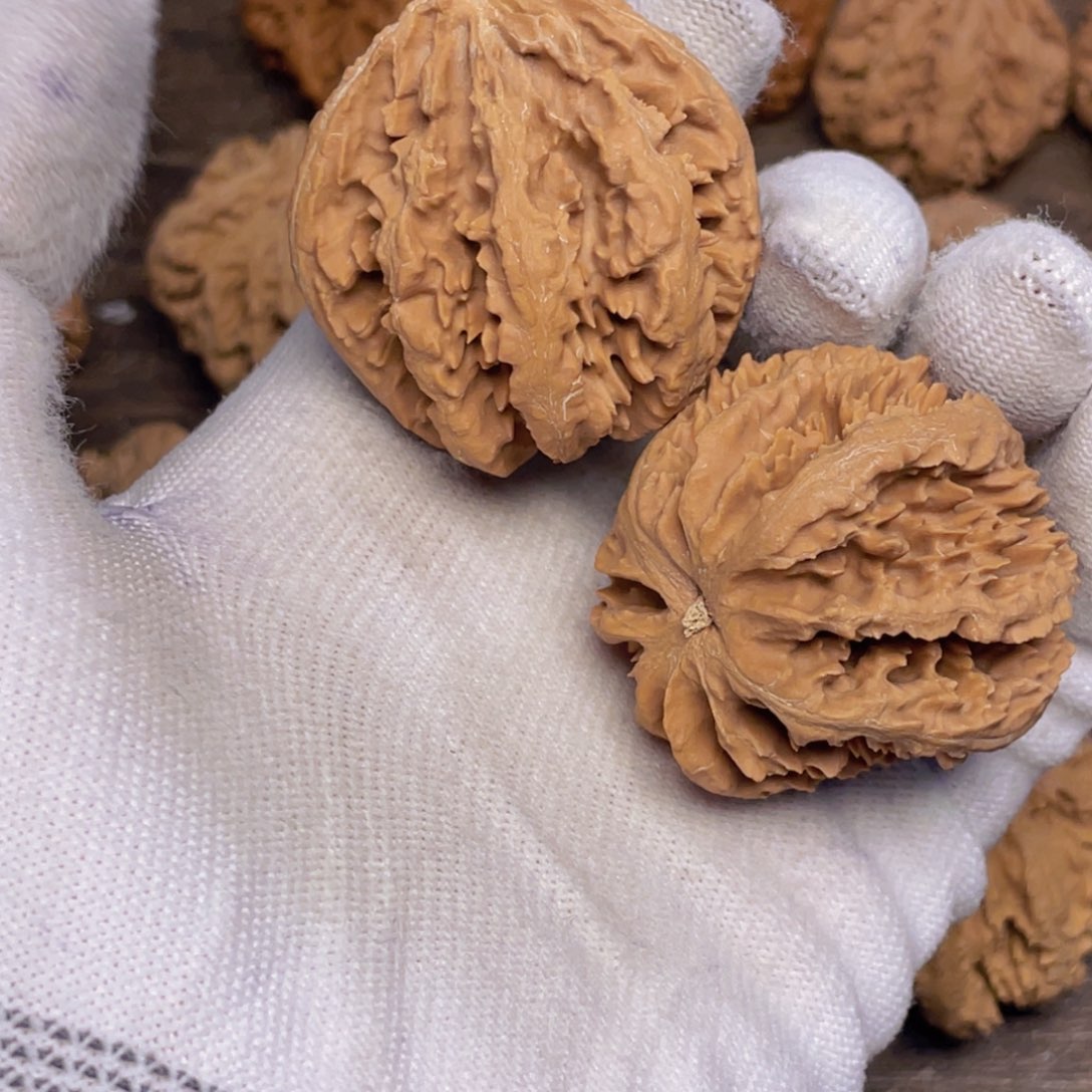 文玩核桃吊坠75 秦岭灯笼野生小众