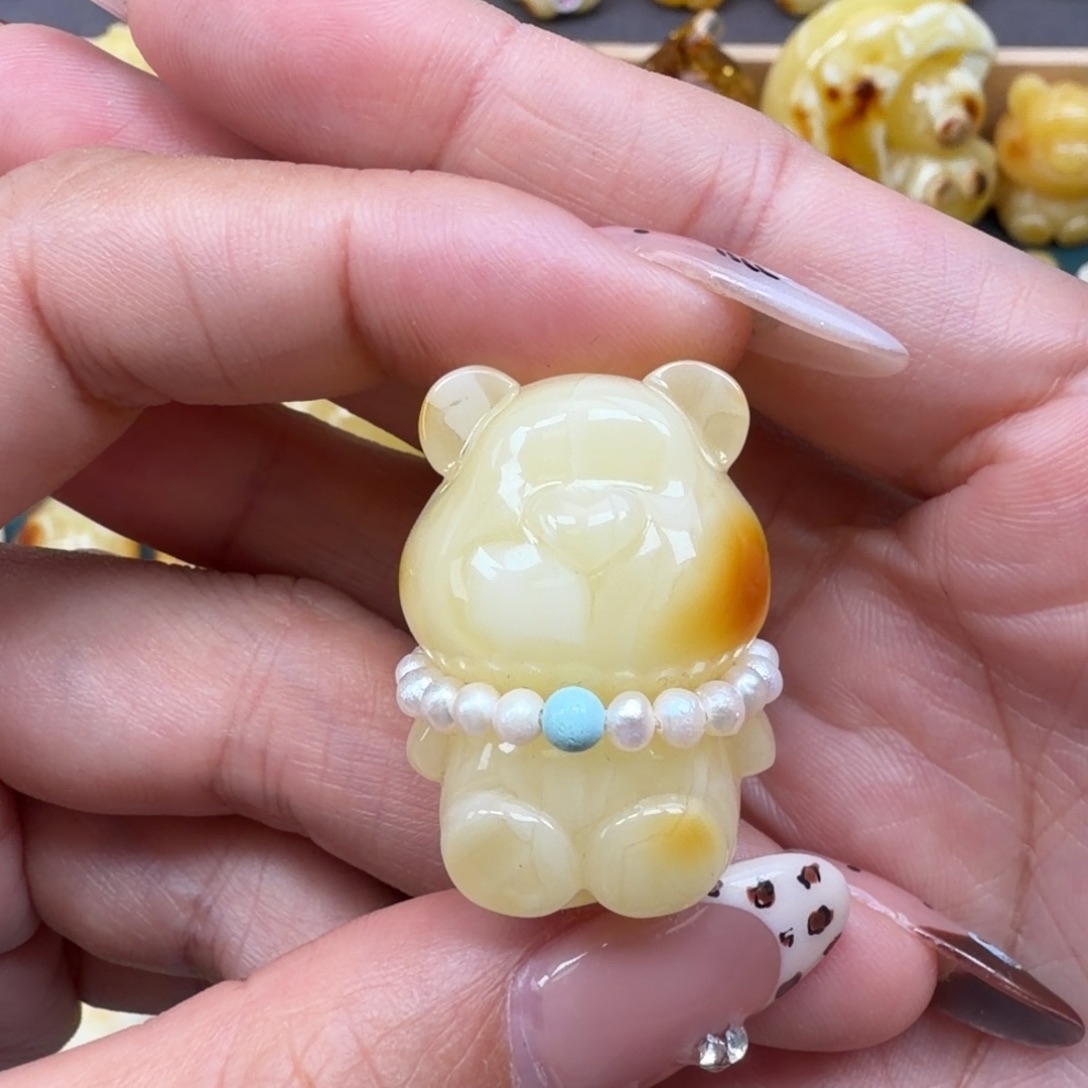 琥珀未镶嵌裸石蜜蜡