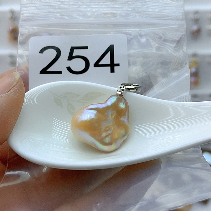 淡水珍珠颈饰银S925镶嵌