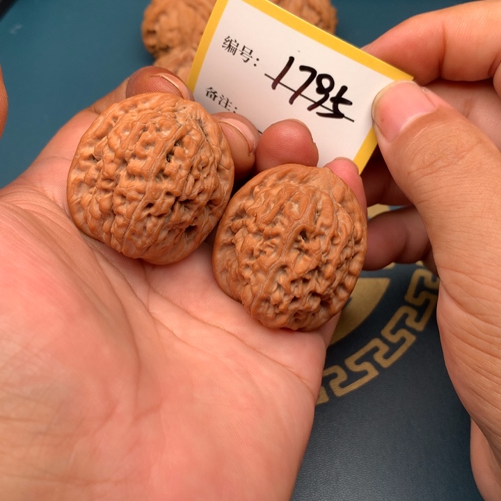把件文玩核桃37全品莲花1795