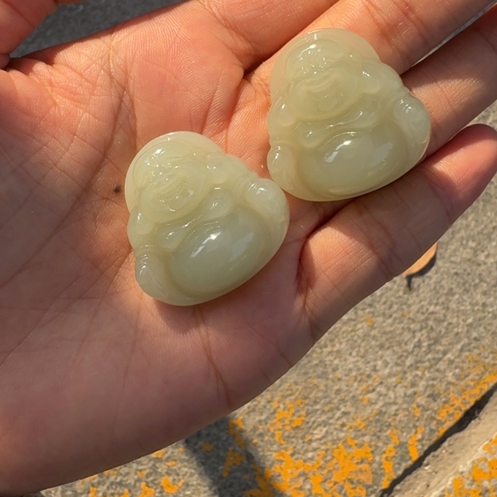 和田玉未镶嵌吊坠(不含链)多样性发货（拍一发一）