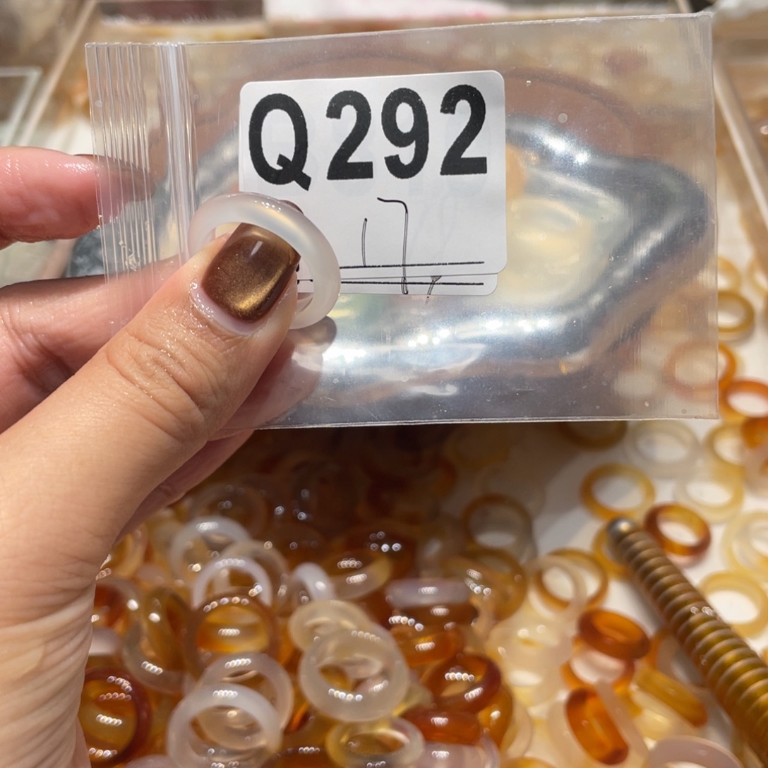 玛瑙/玉髓未镶嵌戒指292