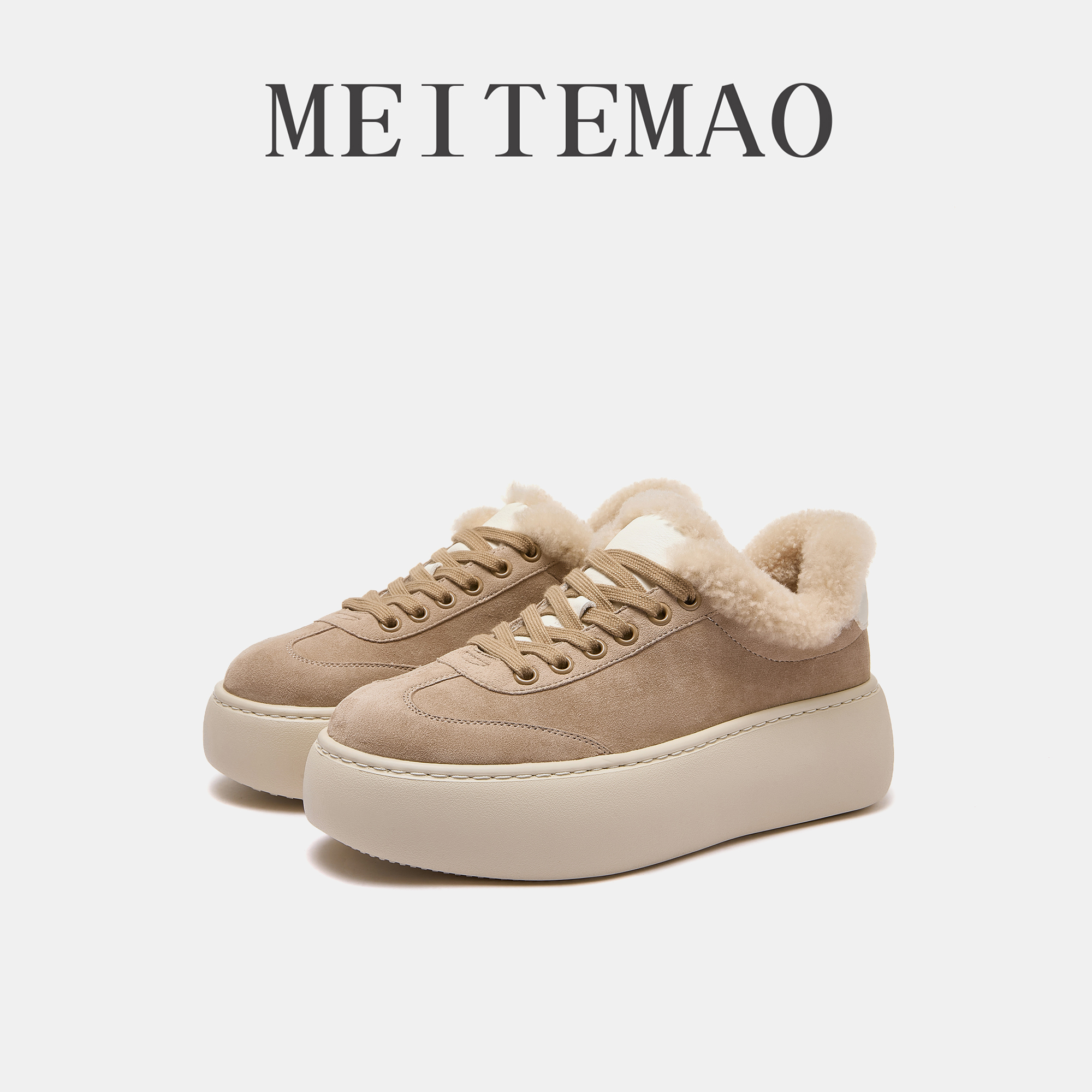 25年冬季新款真皮复古厚底运动休闲小众时尚潮流休闲鞋