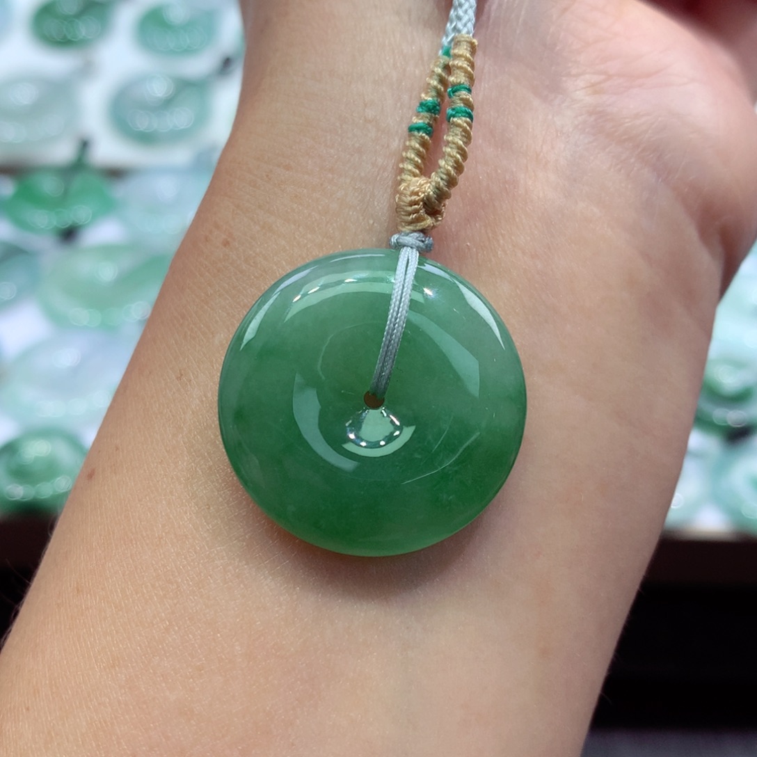 颈饰未镶嵌翡翠3尺寸24.8*6.2