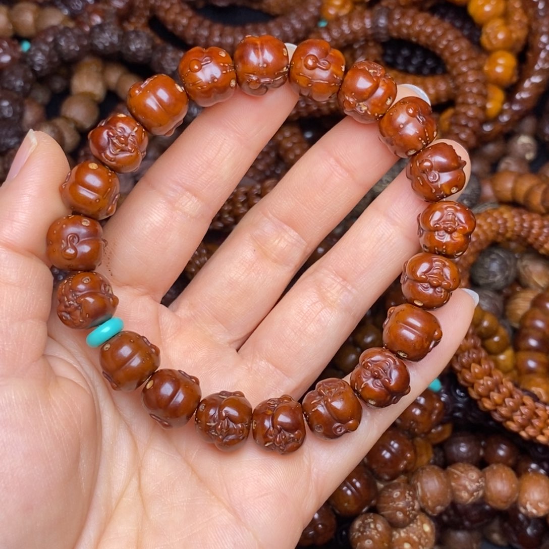 紫金鼠手串福***?笑佛12尺寸