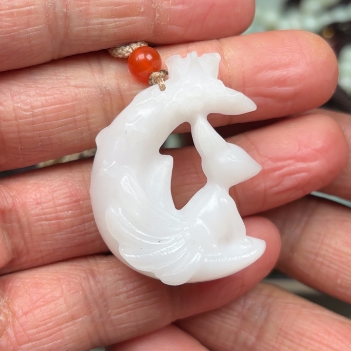 和田玉吊坠未镶嵌