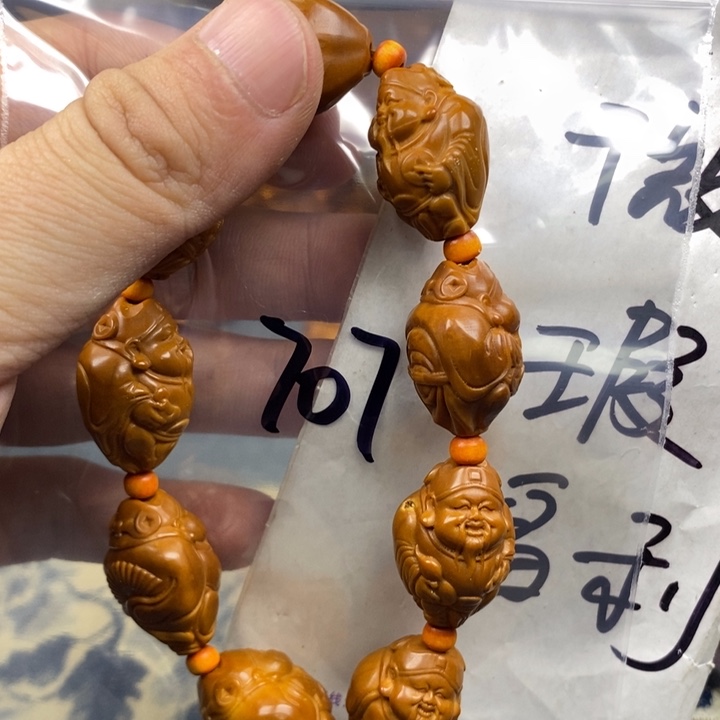 橄榄核手串/手链橄榄核雕工艺手串