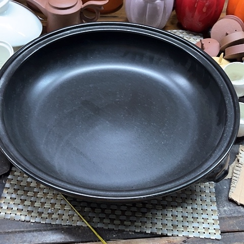 微瑕，明火，口径37高7煎锅