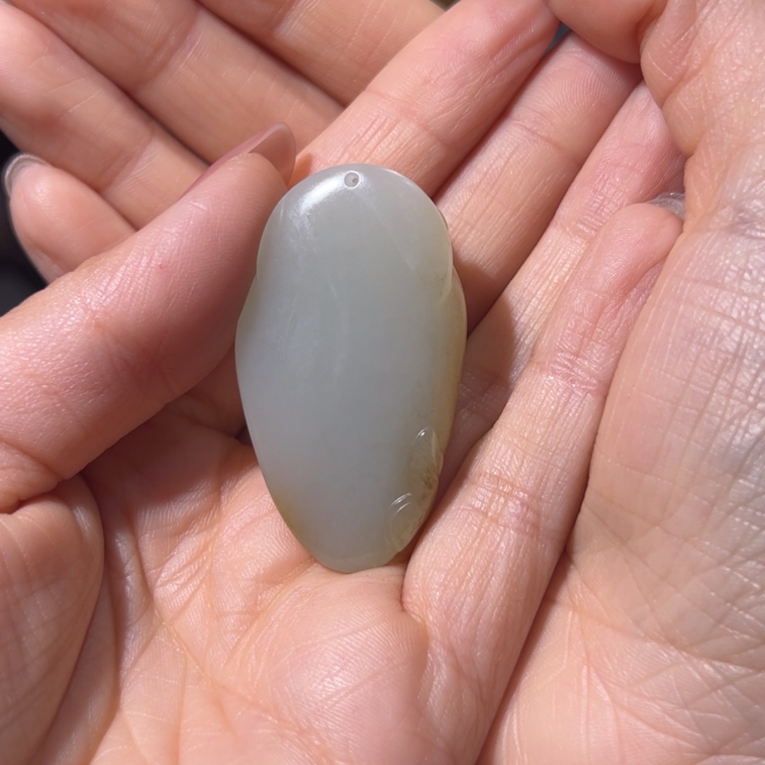 P***g和田玉未镶嵌挂件