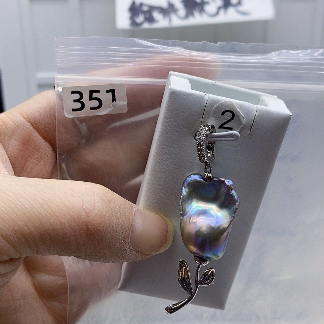 颈饰合金淡水珍珠