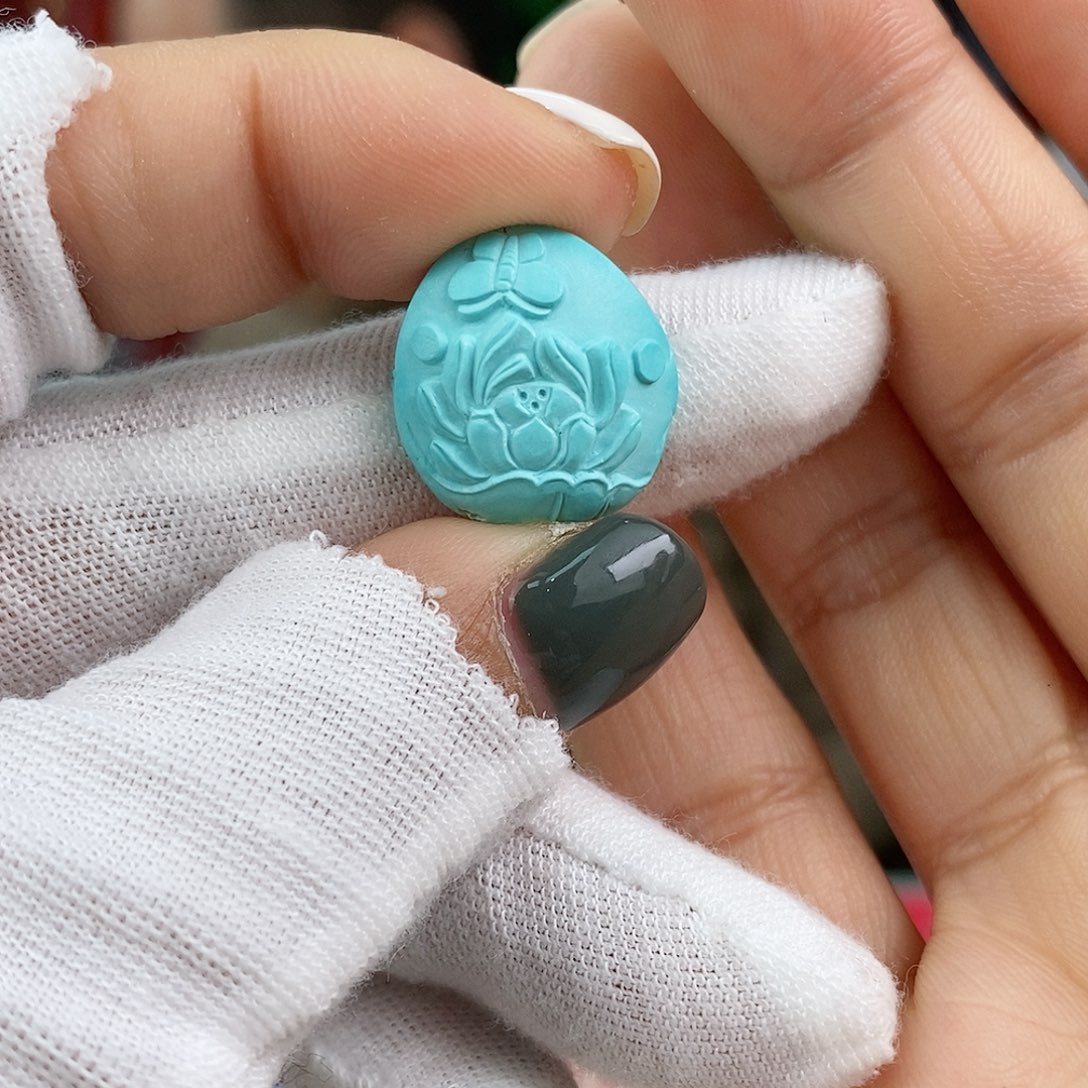 绿松石珠宝奇石未镶嵌