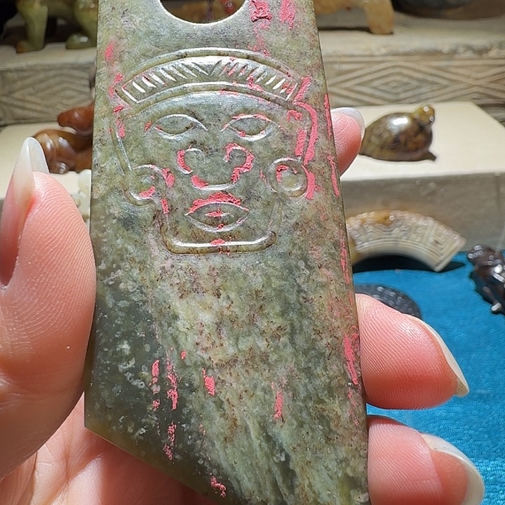 瑞***泉和田玉未镶嵌挂件