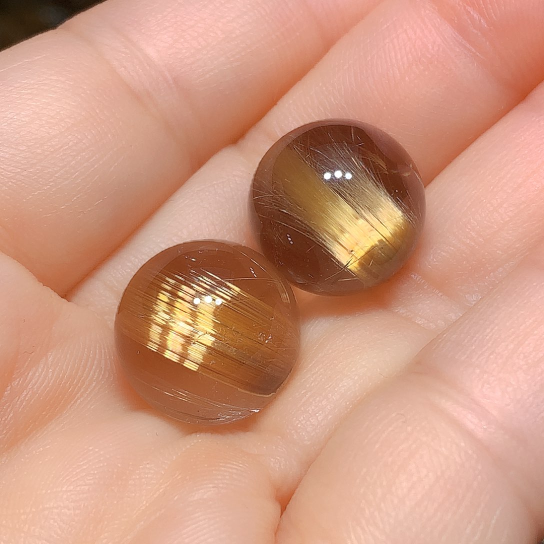 水晶单珠未镶嵌好*天然水晶