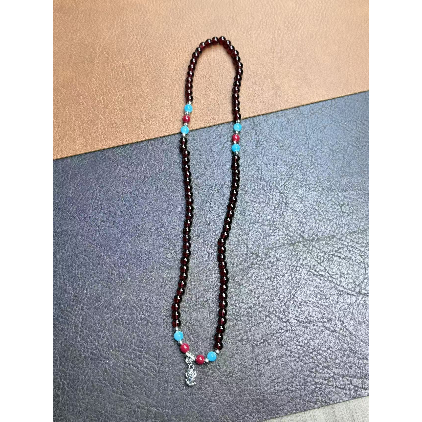 500 石榴石多圈精品手串A500 （无礼盒）