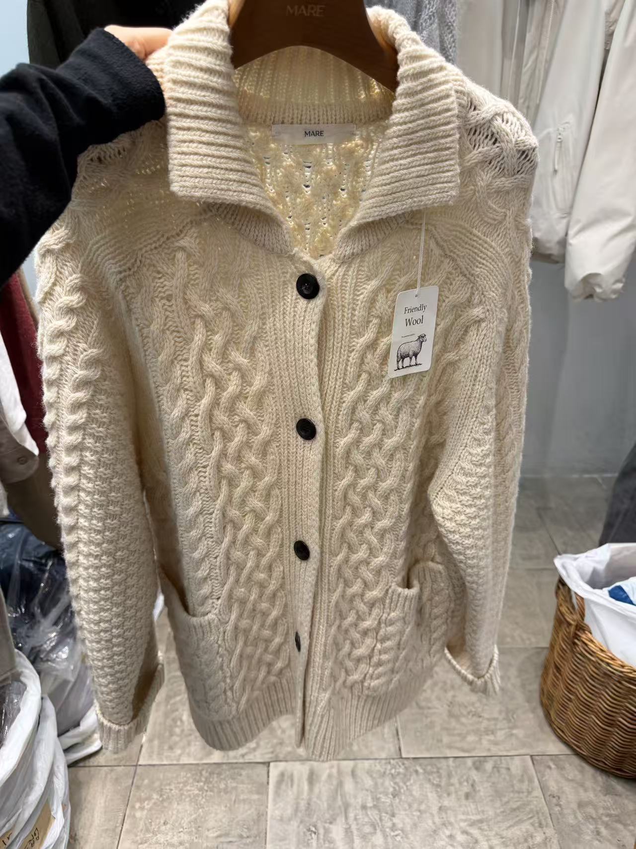 韩国东大门正品女装时尚开衫毛衣122453（NO退NO换）