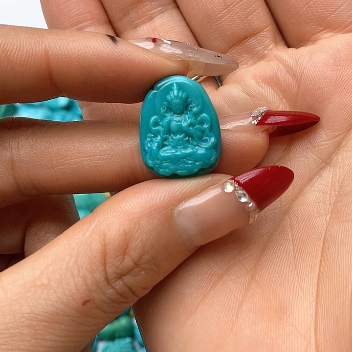 绿松石珠宝奇石未镶嵌