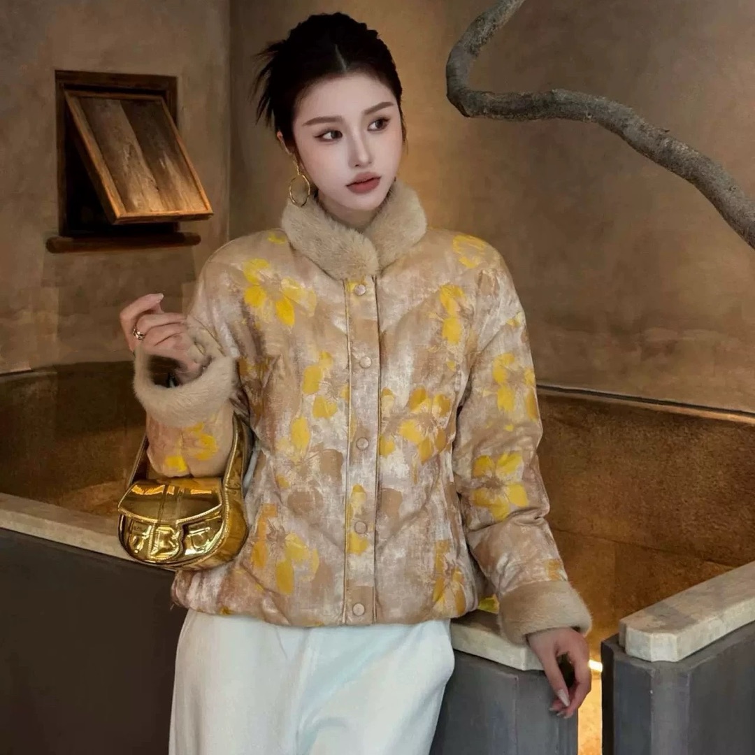 8937款国风百搭羽绒服  凡高