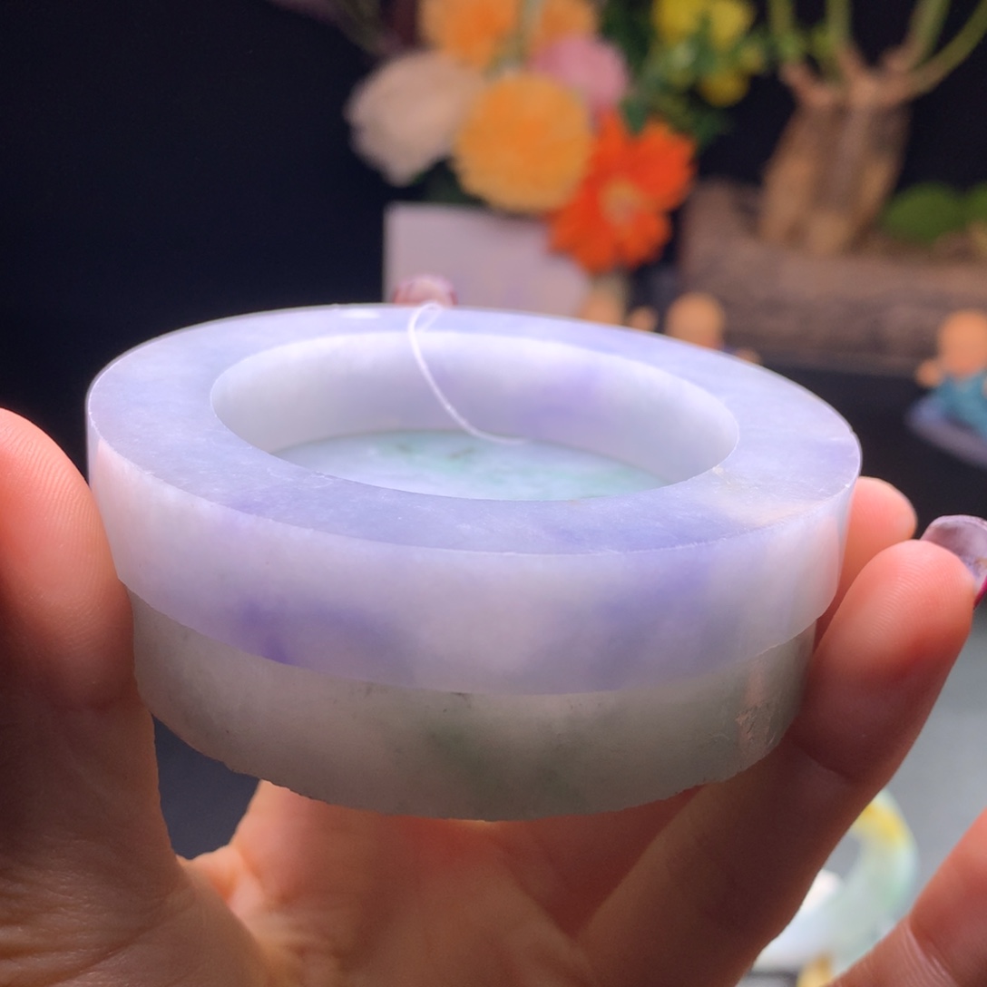 定制翡翠手镯未镶嵌手镯