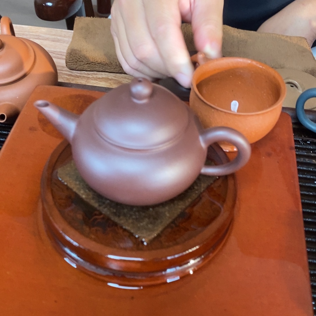 茶壶紫砂高端120cc紫泥水平深井