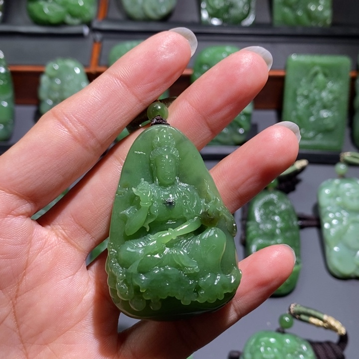 和田玉挂件未镶嵌