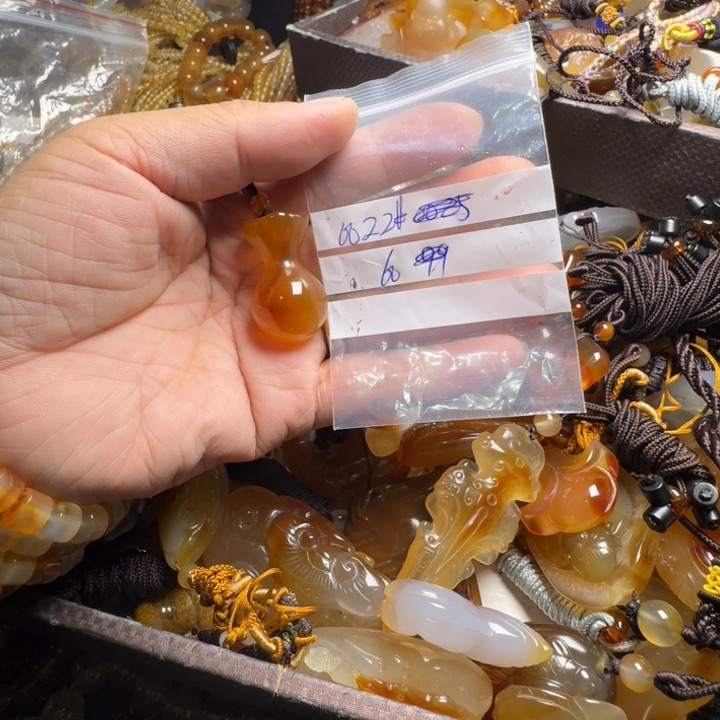 玛瑙/玉髓颈饰未镶嵌锦*0022