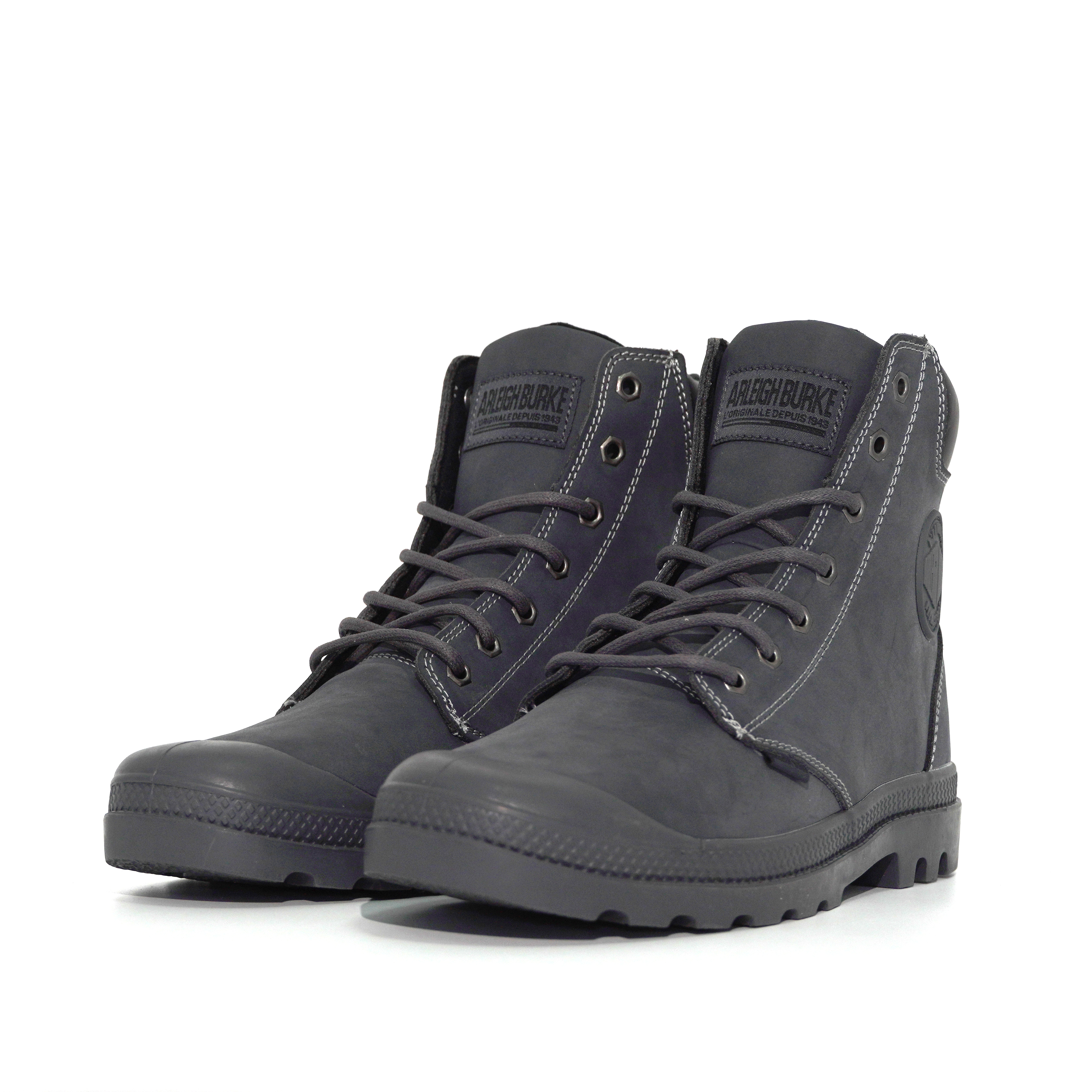 阿利伯克户外登山马丁靴男女鞋高帮防滑耐磨经典皮质鞋 