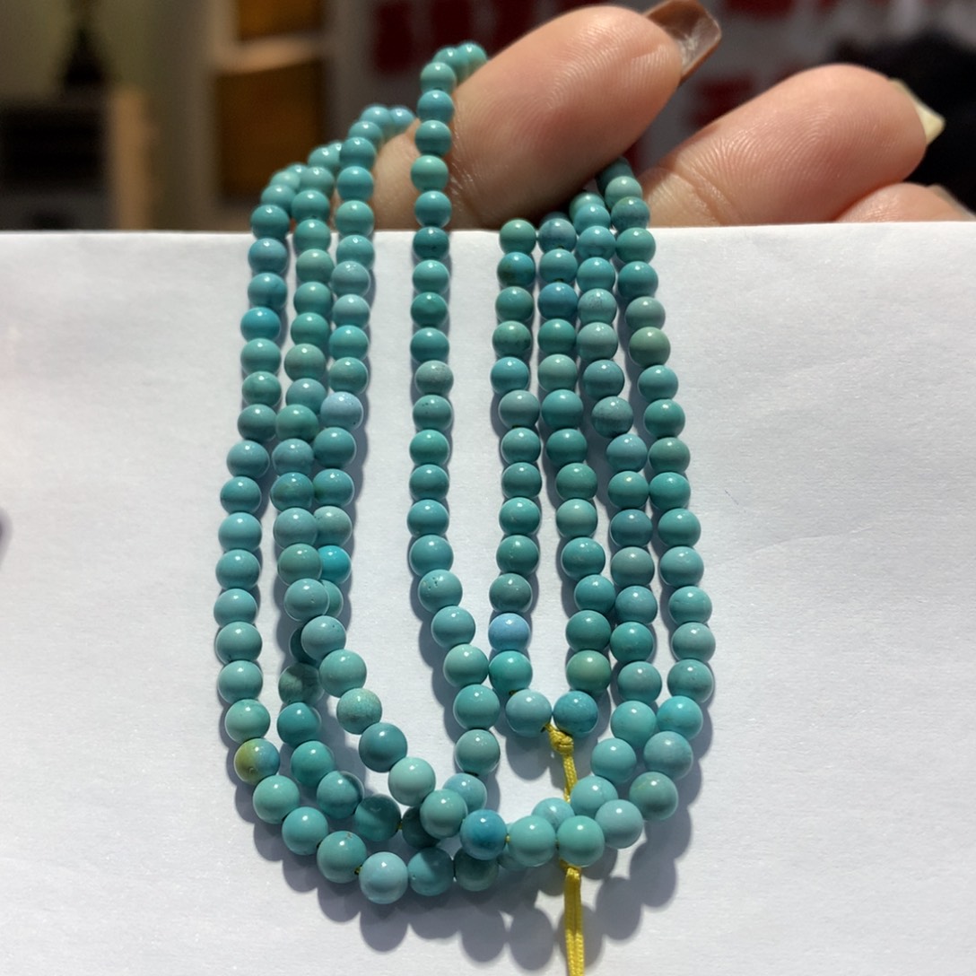 未镶嵌绿松石长链