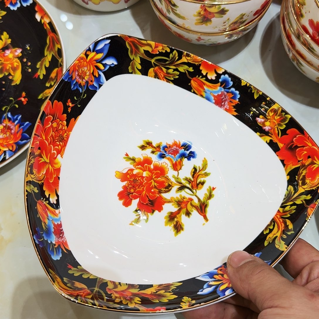 搪瓷骨瓷餐具陶瓷工艺工工厂直销