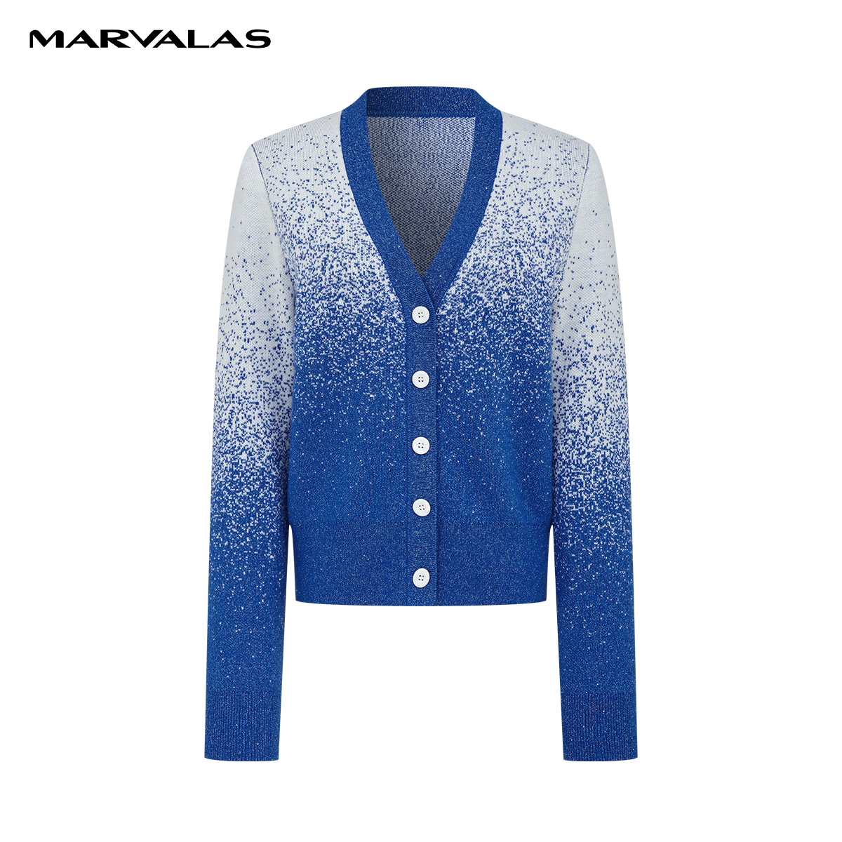 【静姐专属】冬季蓝白渐变针织衫M731307393