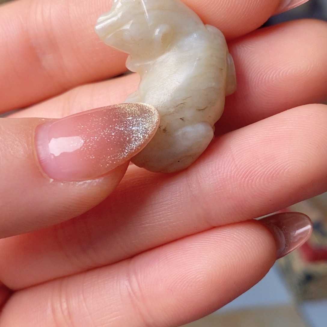 和田玉颈饰未镶嵌一**顺