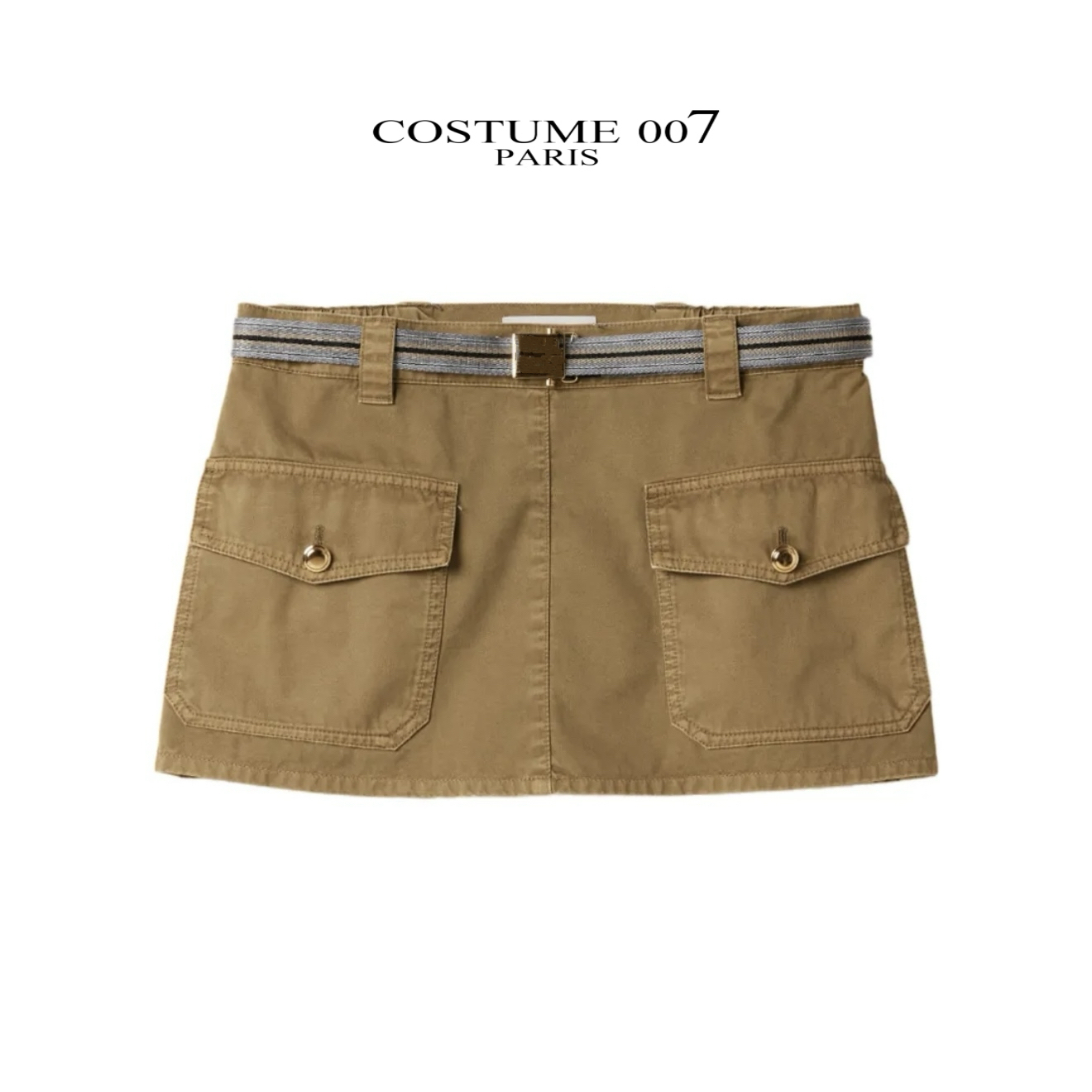 Costume007 25夏新款童子军风洋气减龄包臀半身裙女