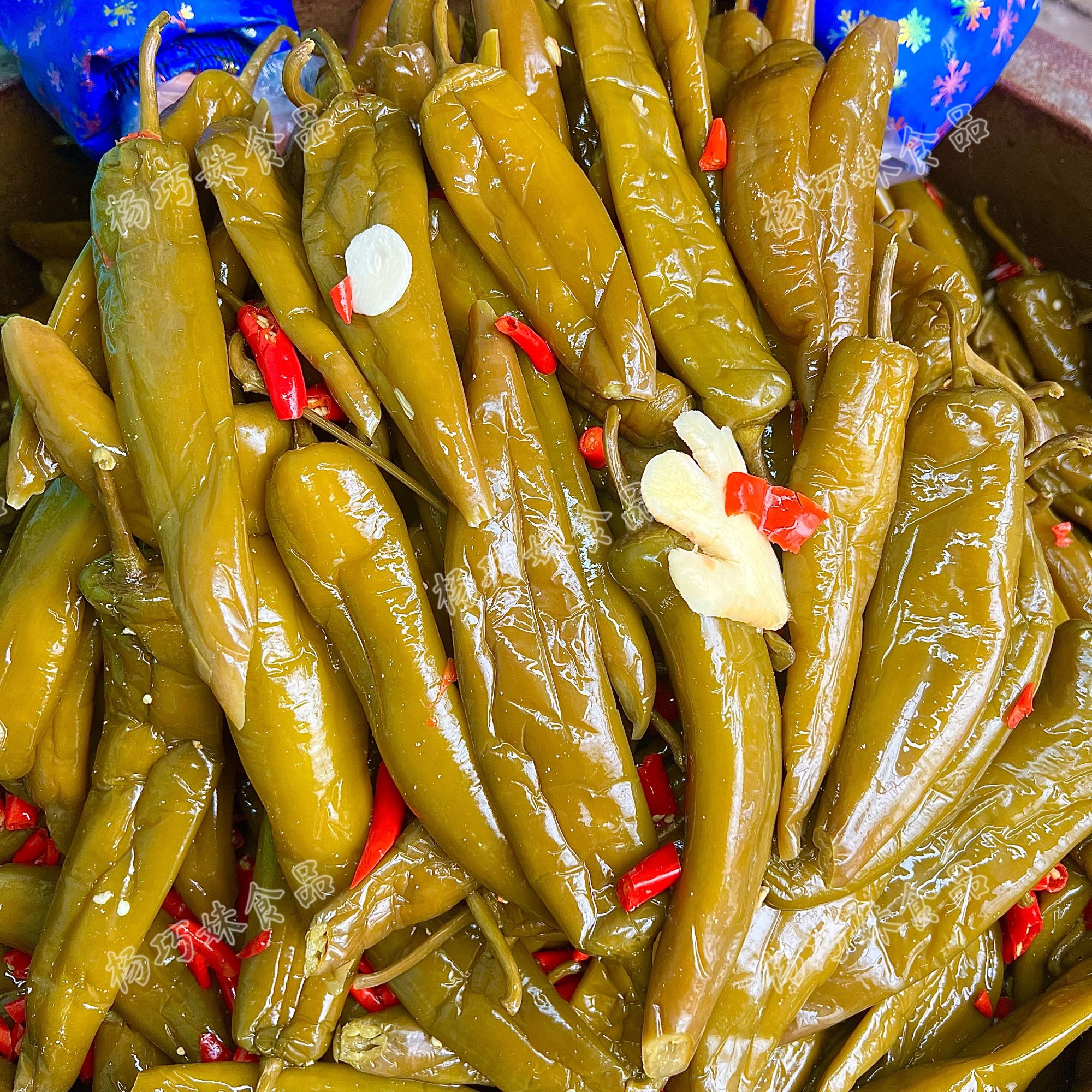 杨巧妹酸辣椒老坛泡制脆皮辣椒腌辣椒美食即食泡酸菜厨房调味品