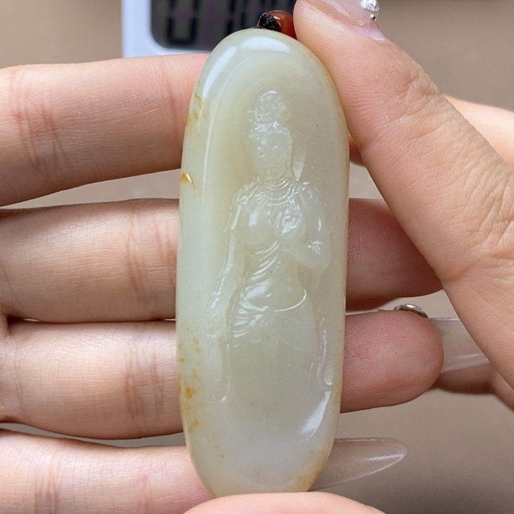 和田玉挂件未镶嵌G