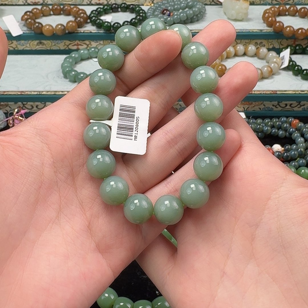 和田玉手串未镶嵌