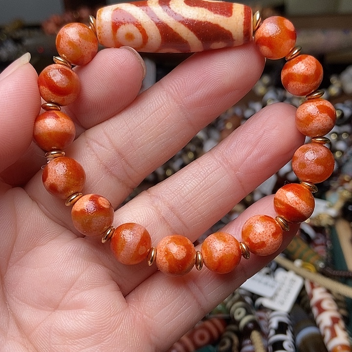 玛瑙/玉髓未镶嵌手链