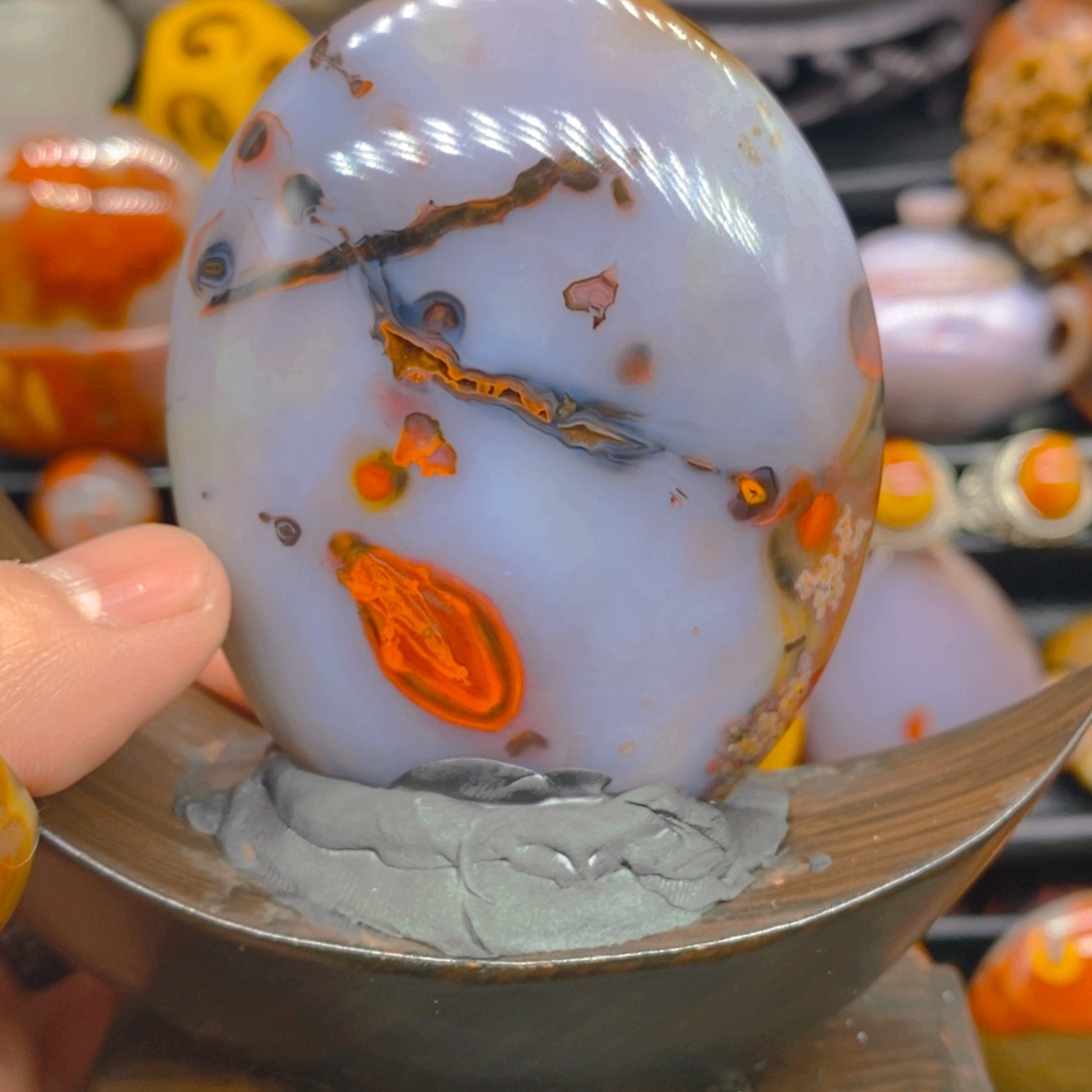 玛瑙/玉髓未镶嵌颈饰